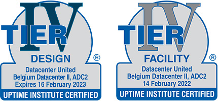 Belgium Datacenter II, ADC2 Tier Certifications Belgium Datacenter II, ADC2 Tier Certifications