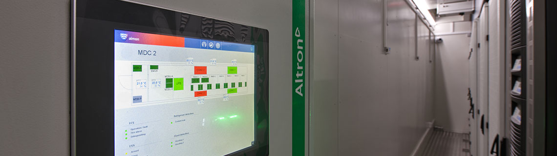 MVCR Data Centre interior MVCR Data Centre interior