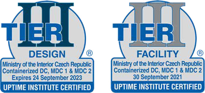 Containerized Data Center, MDC 1 and MDC 2 Tier Certifications Containerized Data Center, MDC 1 and MDC 2 Tier Certifications