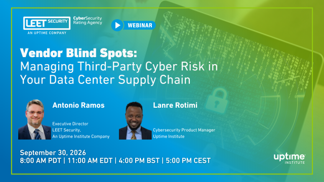 Webinar: Uptime Institute's 16th Annual Global Data Center Survey Results
