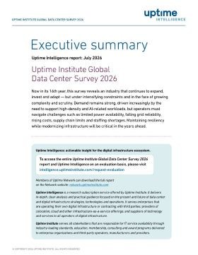Executive Summary: Annual Data Center Outages Analysis 2026