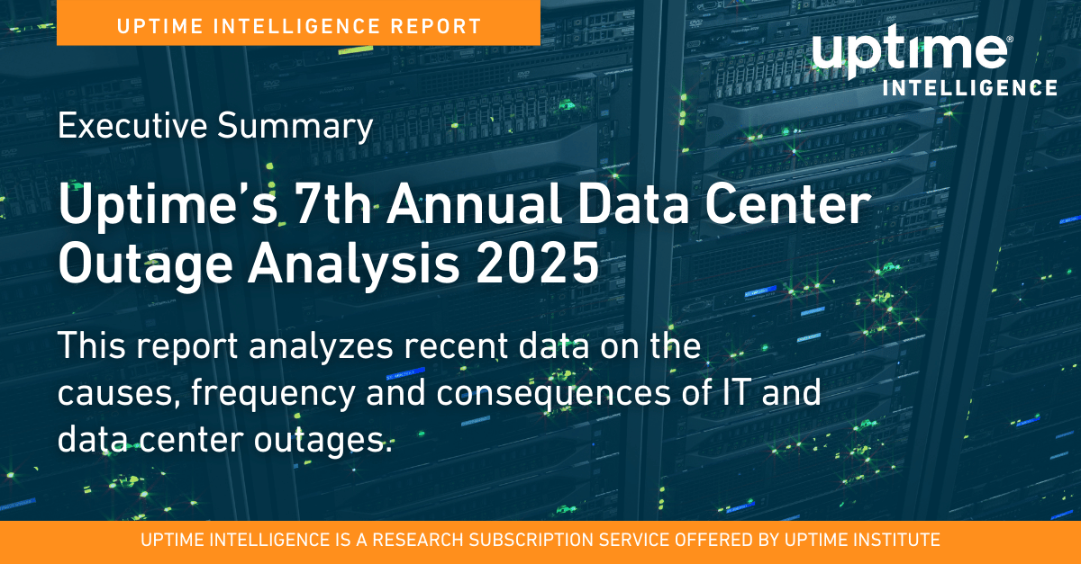 Executive Summary: Annual Outage Analysis 2025 Executive Summary: Annual Outage Analysis 2025