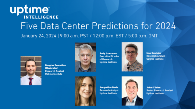Webinar: Five Data Center Predictions for 2024