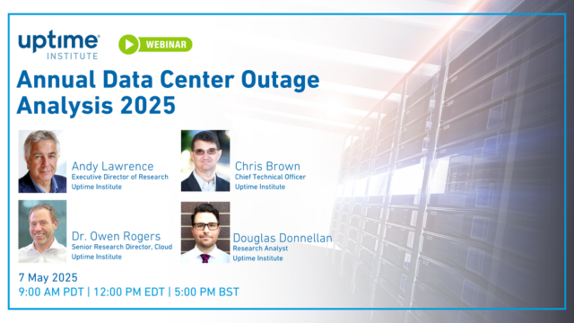 Webinar: Annual Data Center Outage Analysis 2025